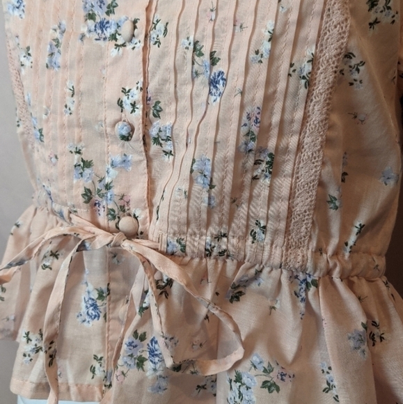 Floral Pink Women's Top - Picture 2 of 7